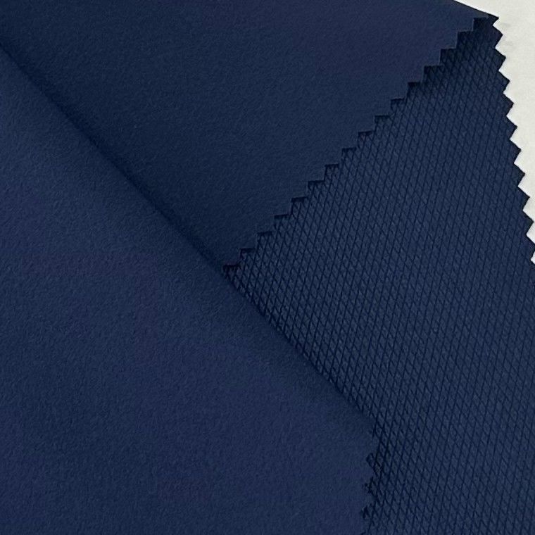 Diamond Grid Four Way Stretch Fabric 50D+20D*50D+20D/100D 140GSM 94% Полиэстер 6% Спандекс