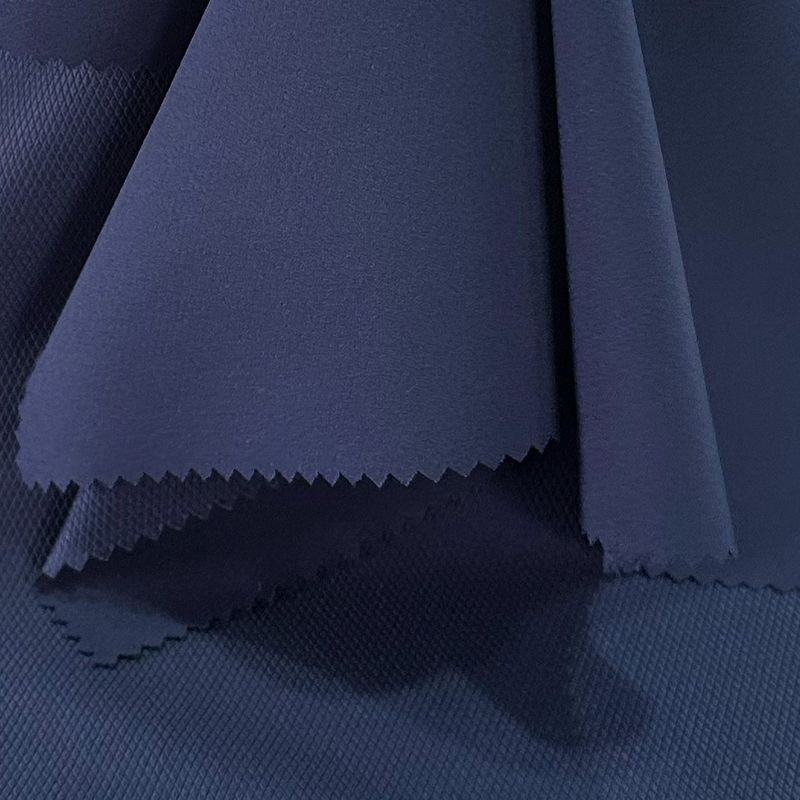 Diamond Grid Four Way Stretch Fabric 50D+20D*50D+20D/100D 140GSM 94% Полиэстер 6% Спандекс