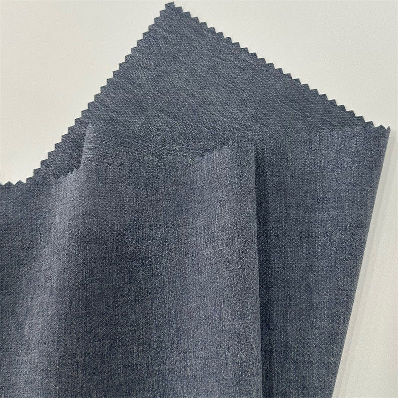 Переработанная катионовая полиэстерная ткань 150GSM DTY Warp Knit Diamond Grid All Way Stretch Fabric