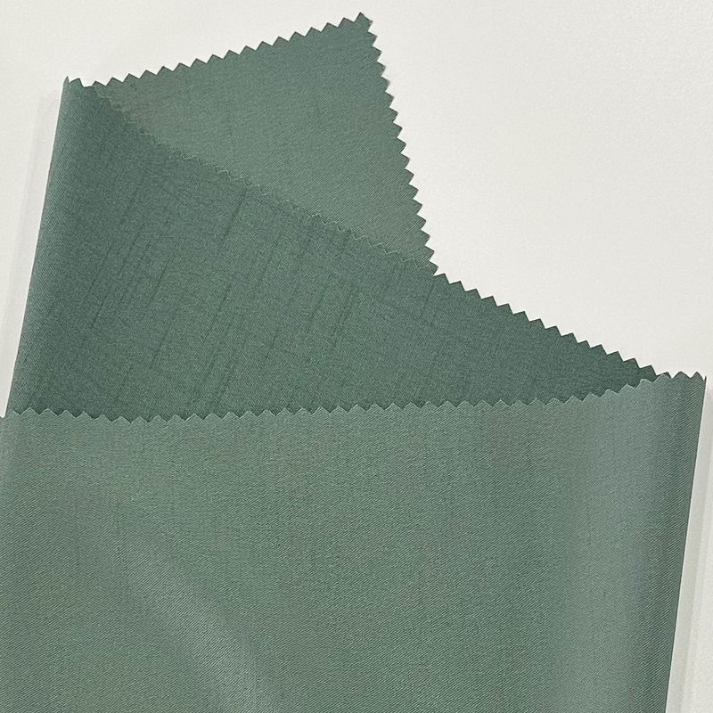 98% полиэстер 2% Spandex Катионная полиэстерная ткань 137GSM Окрашенная бамбуковая лопатка