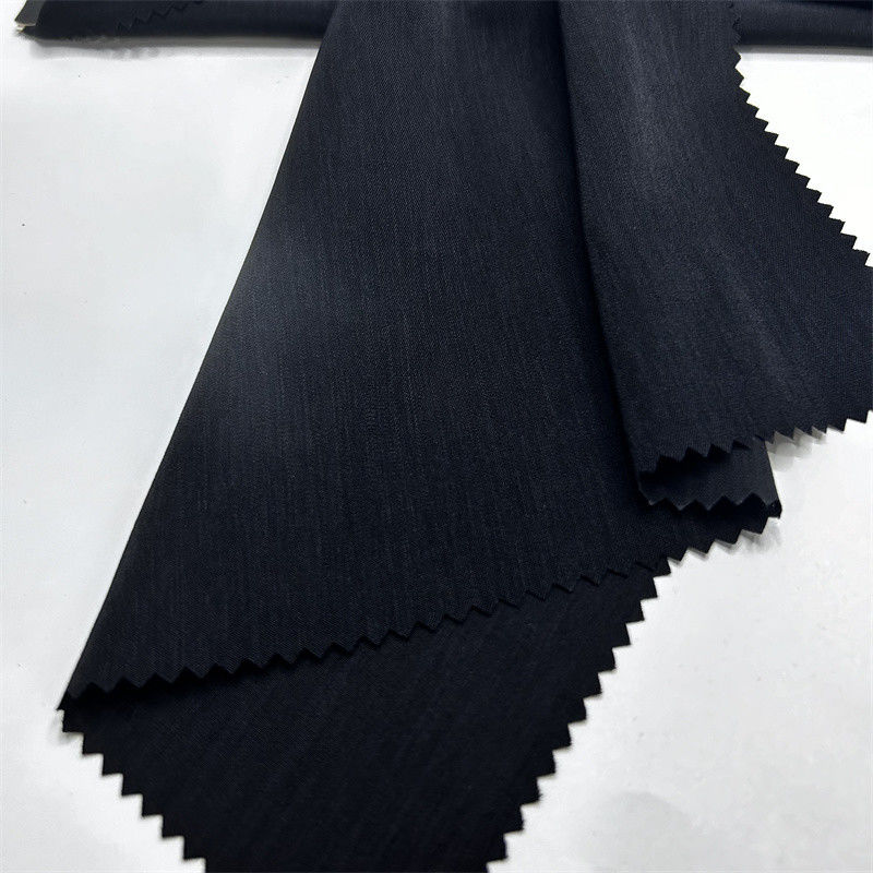 Мат Half Twill Вертикальная полоса Помытая бархатная рубашка / блузка / юбка пальто / куртка Переработанная полиэстерная ткань оптом