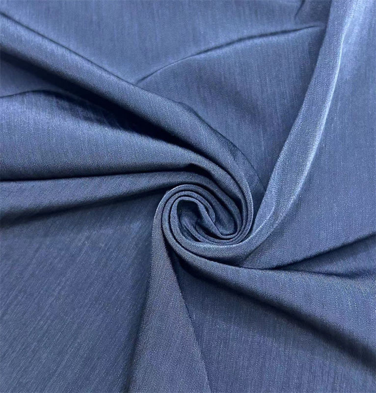 Мат Half Twill Вертикальная полоса Помытая бархатная рубашка / блузка / юбка пальто / куртка Переработанная полиэстерная ткань оптом