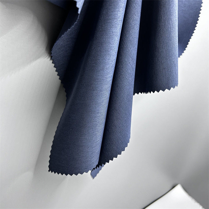 Двухслойная Warp Twill катионовая полиэстерная ткань с четырехсторонним растяжением двойной тональной ткани