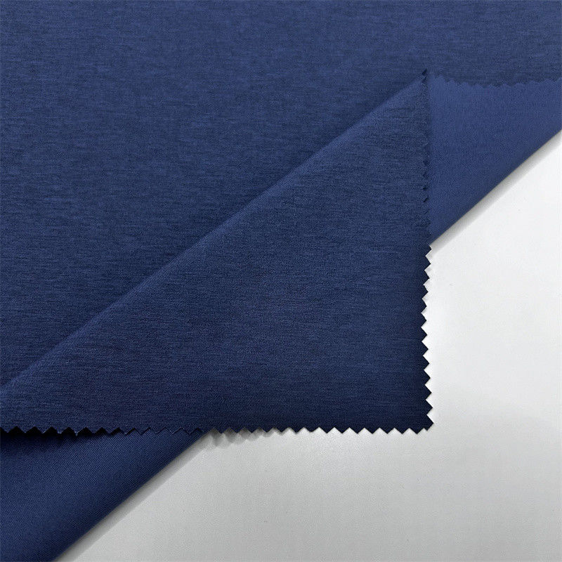 Двухслойная Warp Twill катионовая полиэстерная ткань с четырехсторонним растяжением двойной тональной ткани